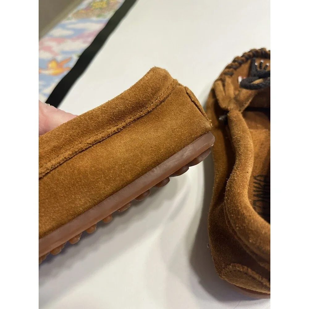 Minnetonka these leather